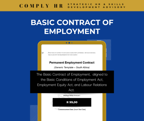 Basic Contract of Employment Template