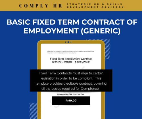 Basic Fixed-Term Contract Template