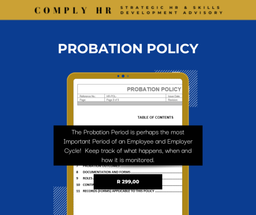 Probation Policy Template