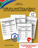 Policies &amp; Procedures