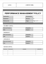 Policies &amp; Procedures